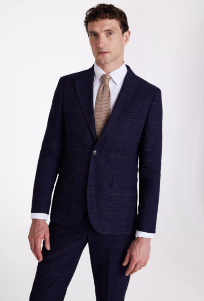 Navy suit for men